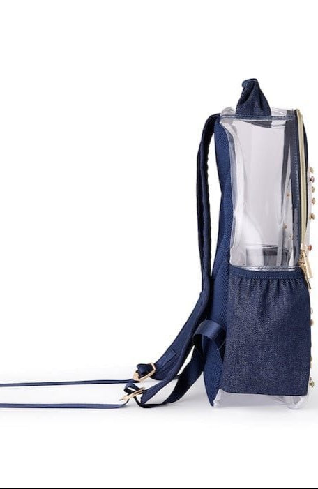 Shop Packed Party Packed Party Back to Fun Denim & Gems Backpack Backpack for women – premium loungewear and festival fashion at Spoiled Brat