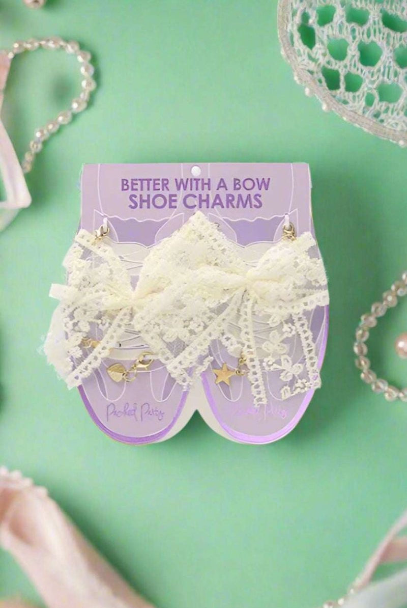 Shop Packed Party Packed Party Better with a Bow Lace Shoe Charms Laces for women – premium loungewear and festival fashion at Spoiled Brat