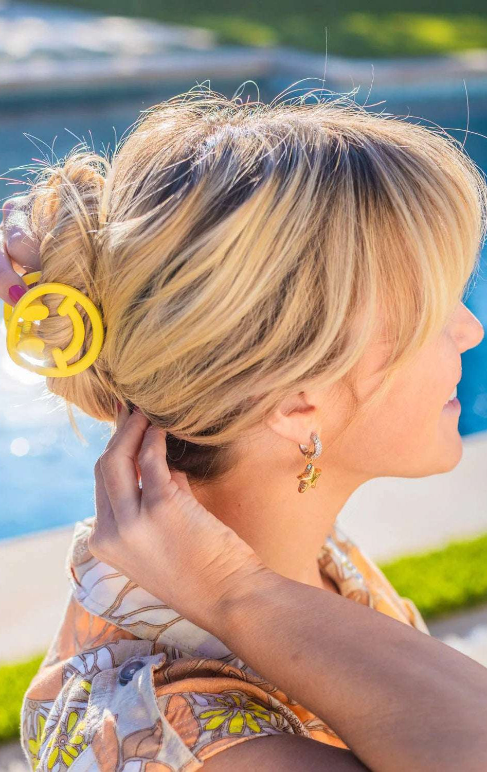 Shop Packed Party Packed Party Bring on The Smiles Claw Hair Clip Set Hair Clip for women – premium loungewear and festival fashion at Spoiled Brat