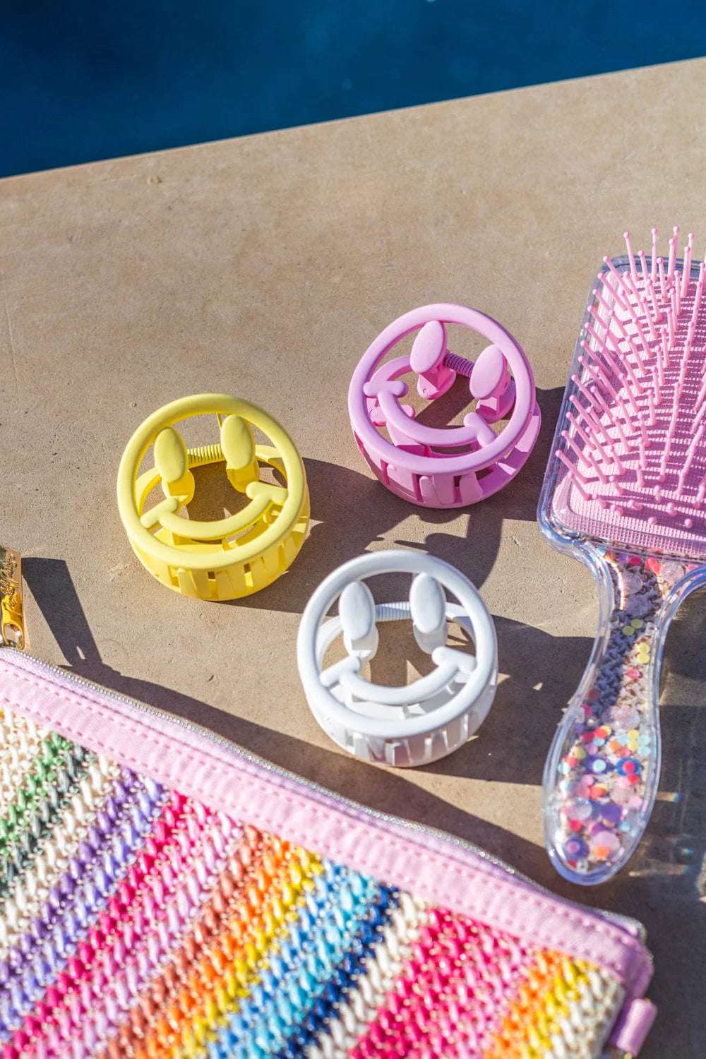 Packed Party Bring on The Smiles Claw Hair Clip Set by Packed Party – Hair Clip – Multi | Spoiled Brat UK