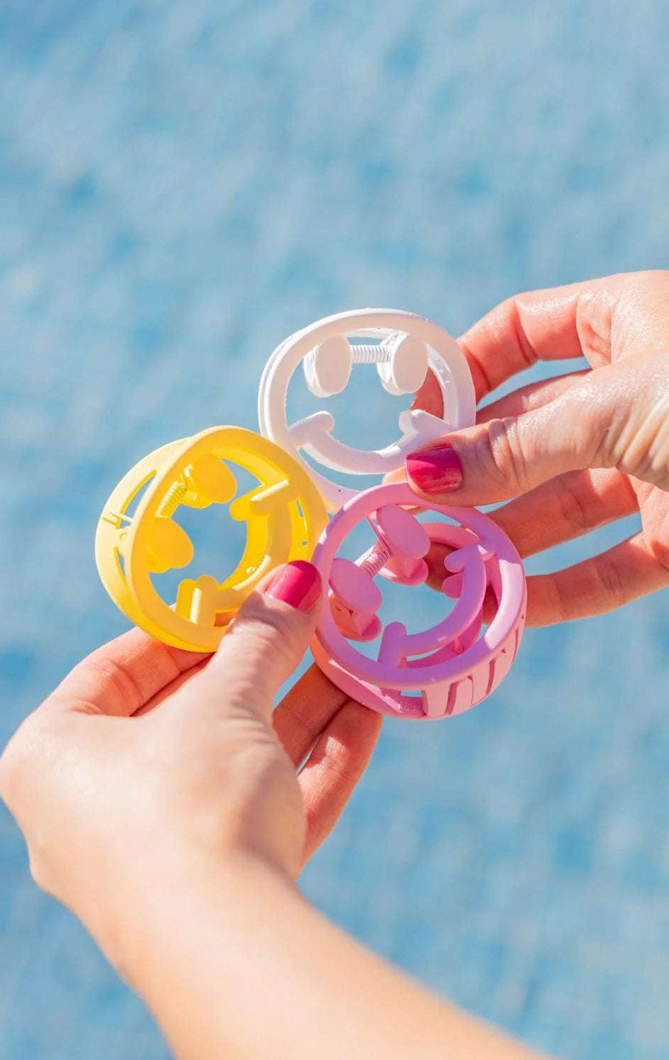 Shop Packed Party Packed Party Bring on The Smiles Claw Hair Clip Set Hair Clip for women – premium loungewear and festival fashion at Spoiled Brat