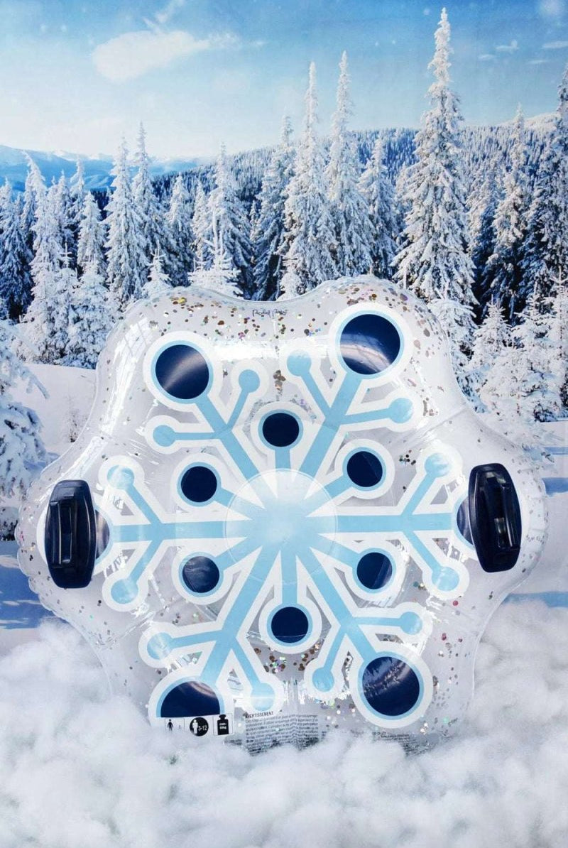 Shop Packed Party Packed Party Snow Much Fun Confetti Filled Inflatable Snow Tube Gifts for women – premium loungewear and festival fashion at Spoiled Brat
