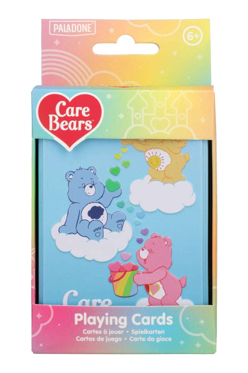 Shop Paladone Care Bears Playing Cards in a Tin Travel Accessories for women – premium loungewear and festival fashion at Spoiled Brat