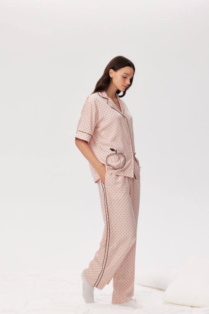Shop Pixie and Peach Pixie & Peach Chrissie Short Sleeve Shirt Shirt for women – premium loungewear and festival fashion at Spoiled Brat