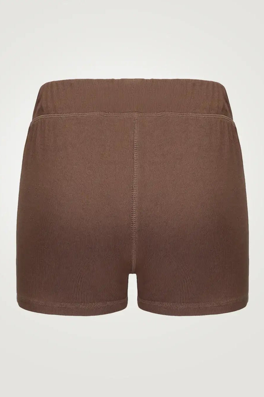 Shop Pixie and Peach Pixie & Peach Peggy Rib Booty Short Shorts for women – premium loungewear and festival fashion at Spoiled Brat