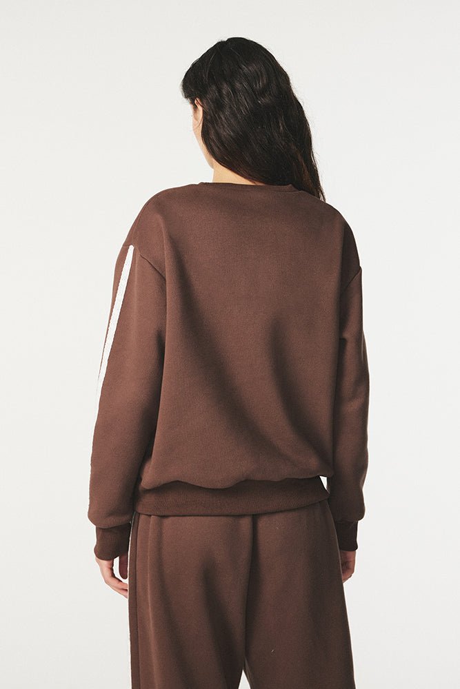 Shop Pixie and Peach Pixie & Peach Pixie Lace Sweatshirt Sweater for women – premium loungewear and festival fashion at Spoiled Brat