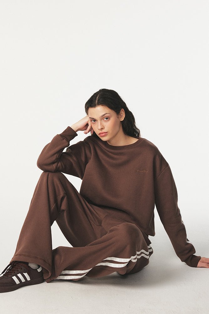 Shop Pixie and Peach Pixie & Peach Pixie Lace Sweatshirt Sweater for women – premium loungewear and festival fashion at Spoiled Brat