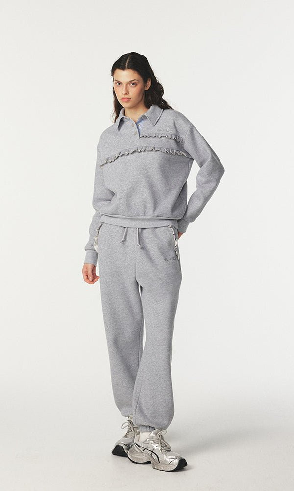 Shop Pixie and Peach Pixie & Peach Serena Jogger Pants Trousers for women – premium loungewear and festival fashion at Spoiled Brat