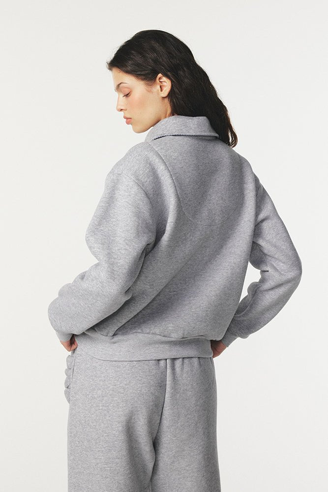 Shop Pixie and Peach Pixie & Peach Serena Polo Sweatshirt Sweater for women – premium loungewear and festival fashion at Spoiled Brat