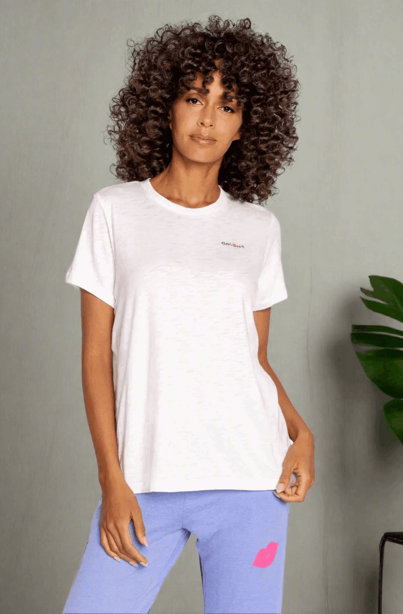 Shop PJ Salvage PJ Salvage Be Mine "Amour" T-Shirt T-Shirt for women – premium loungewear and festival fashion at Spoiled Brat