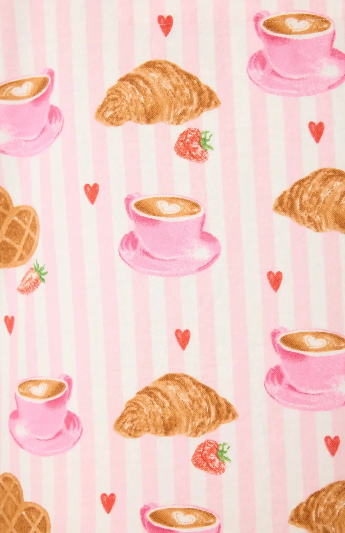 Shop PJ Salvage PJ Salvage Brunch Club Breakfast 3 - Piece Flannel PJ Set Pyjamas for women – premium loungewear and festival fashion at Spoiled Brat