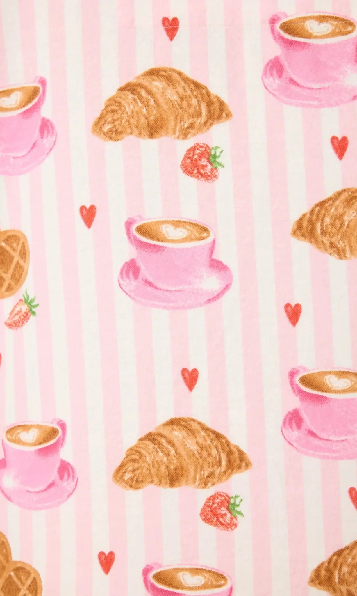 Shop PJ Salvage PJ Salvage Brunch Club Breakfast 3 - Piece Flannel PJ Set Pyjamas for women – premium loungewear and festival fashion at Spoiled Brat