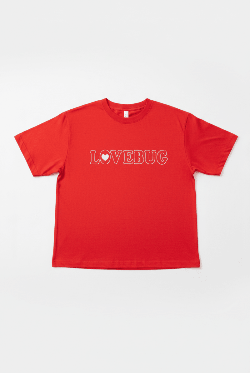 Shop PJ Salvage PJ Salvage Lovebug Red Cotton T-Shirt Pyjamas for women – premium loungewear and festival fashion at Spoiled Brat