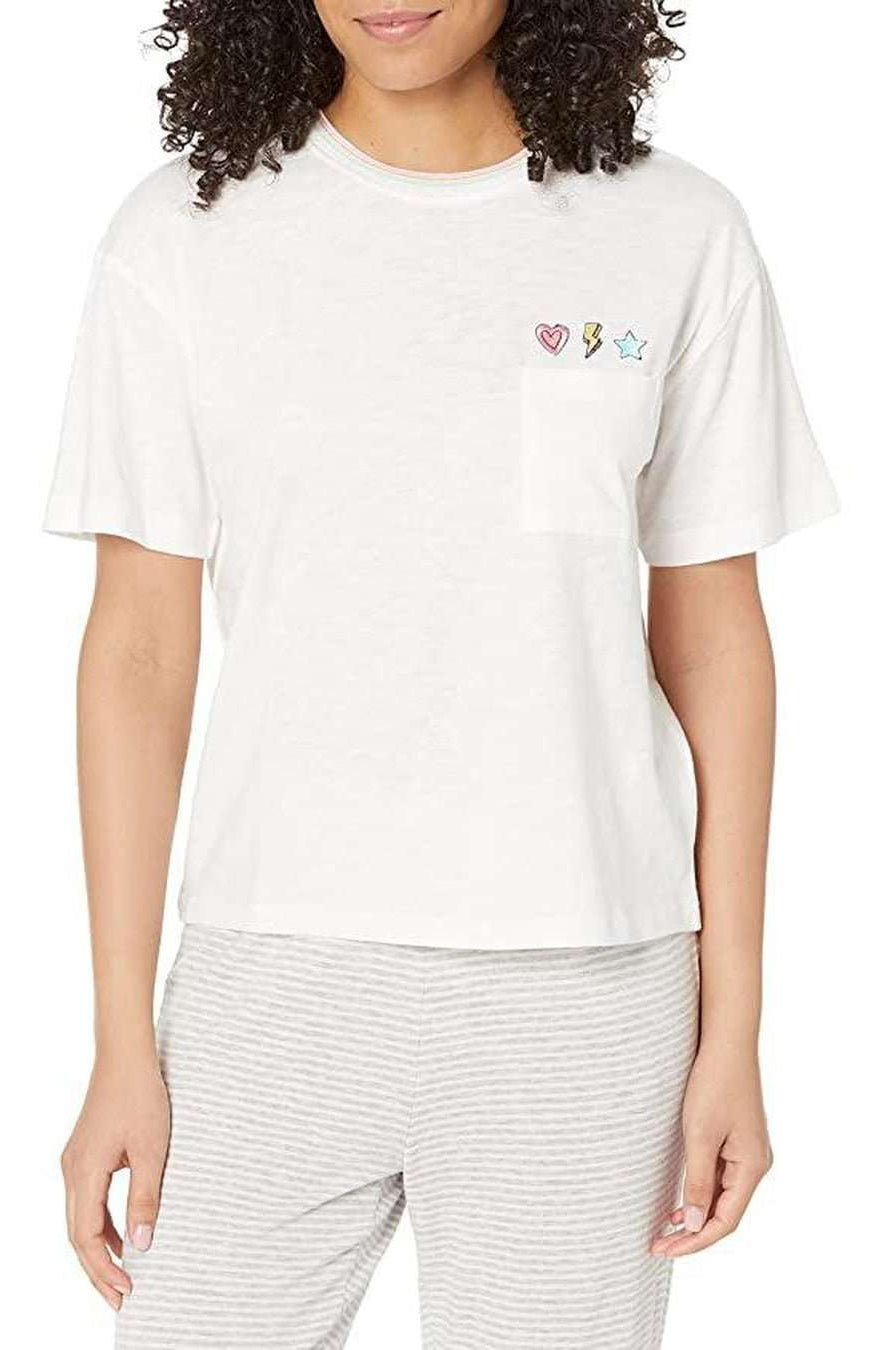 PJ Salvage One Love Embroidered T-Shirt T-Shirt by PJ Salvage as seen on celebrities