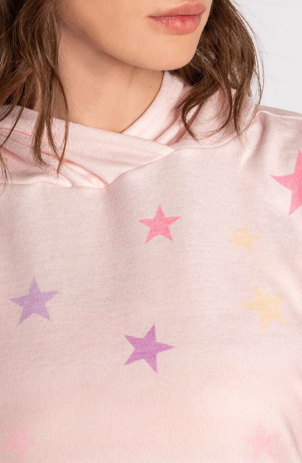 PJ Salvage Peach Party Star Hoodie by PJ Salvage – Hoodie – S | Spoiled Brat UK