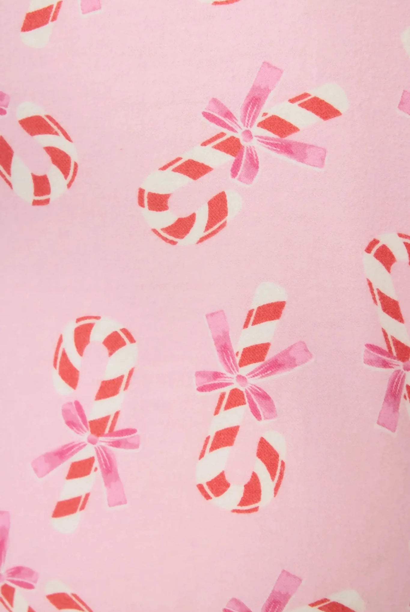Shop PJ Salvage PJ Salvage Sweeter Than Sugar 3 - Piece Candy Cane Print Flannel PJ Set as seen on Paris Hilton Pyjamas for women – premium loungewear and festival fashion at Spoiled Brat