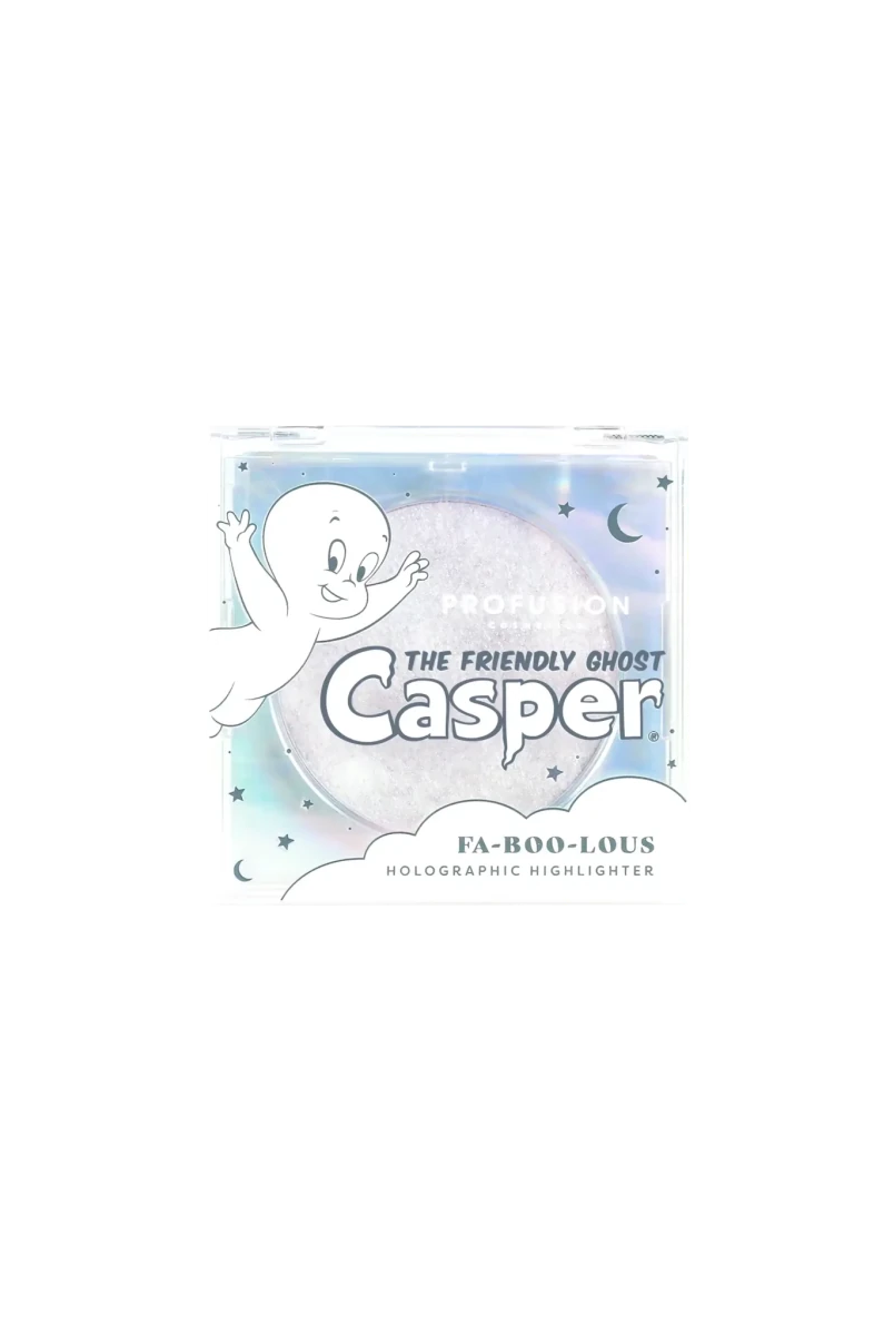 Shop Profusion Cosmetics Profusion Cosmetics Casper the Friendly Ghost Holographic Highlighter Makeup Brushes for women – premium loungewear and festival fashion at Spoiled Brat