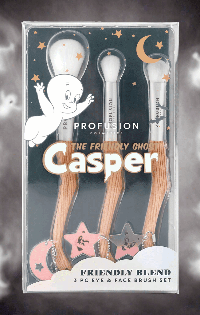 Shop Profusion Cosmetics Profusion Cosmetics Casper the Friendly Ghost Makeup Brushes Makeup Brushes for women – premium loungewear and festival fashion at Spoiled Brat