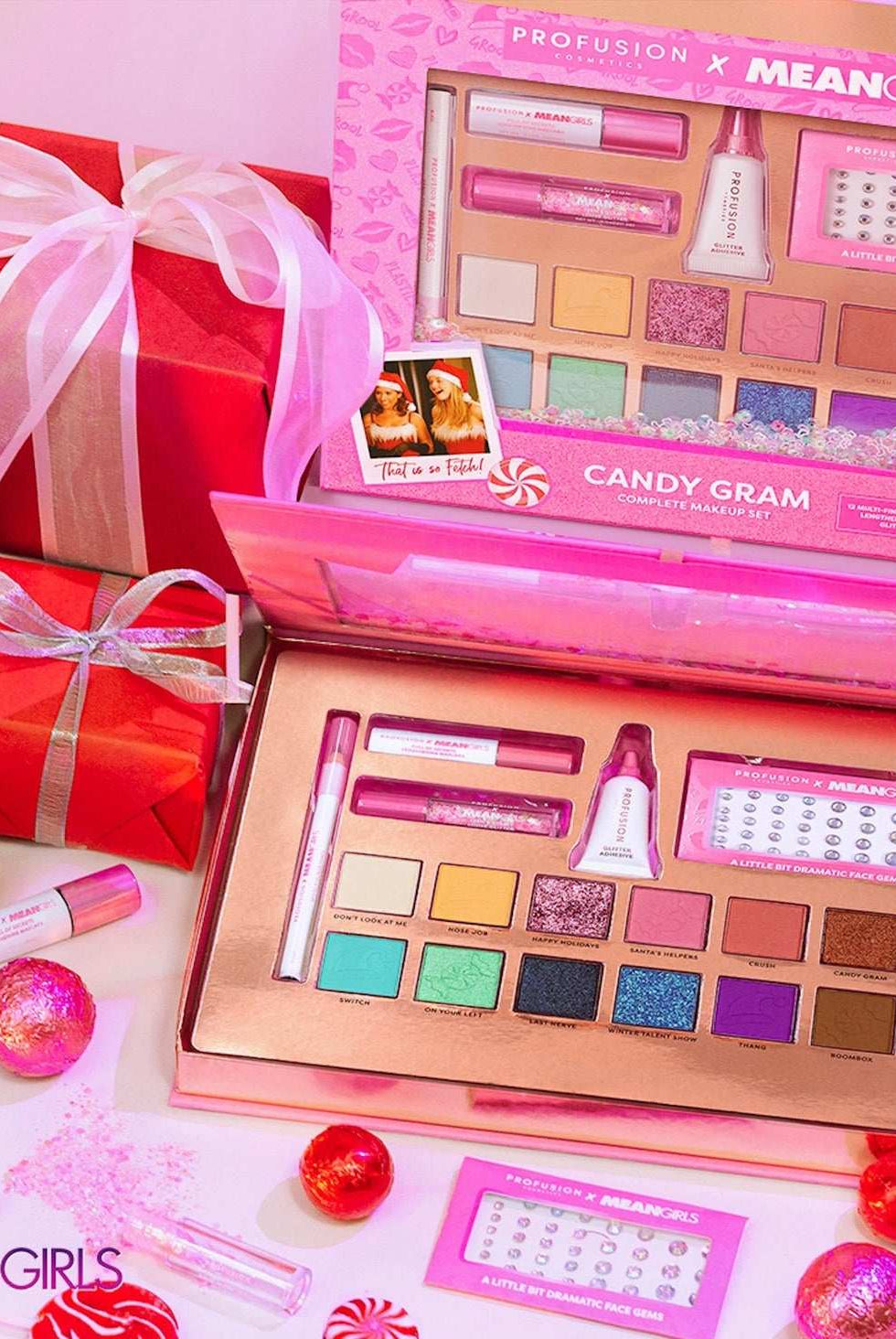 Shop Profusion Cosmetics Profusion Cosmetics Mean Girls Candy Gram Complete Makeup Kit Eyeshadow for women – premium loungewear and festival fashion at Spoiled Brat