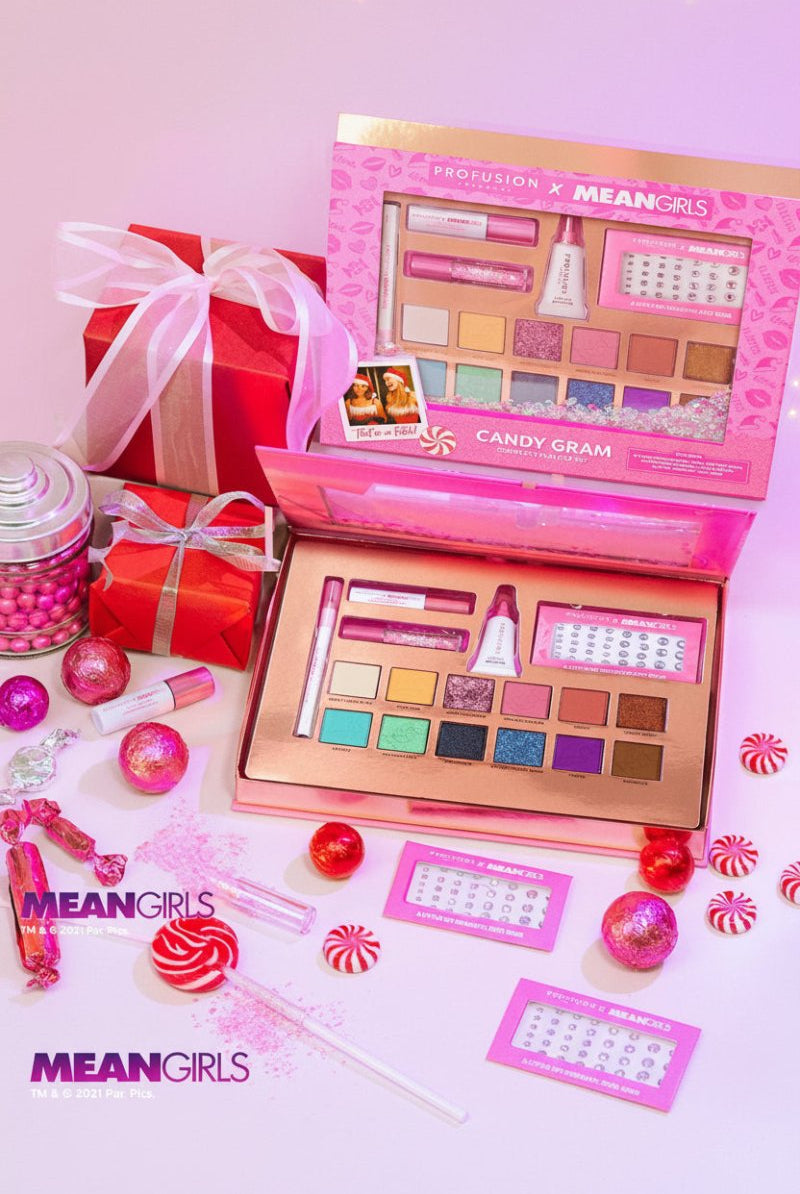 Shop Profusion Cosmetics Profusion Cosmetics Mean Girls Candy Gram Complete Makeup Kit Eyeshadow for women – premium loungewear and festival fashion at Spoiled Brat
