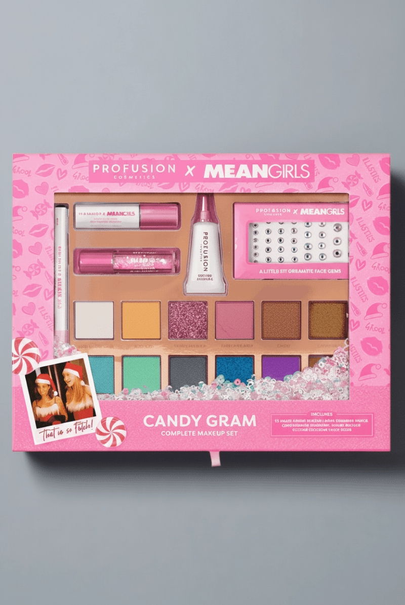Shop Profusion Cosmetics Profusion Cosmetics Mean Girls Candy Gram Complete Makeup Kit Eyeshadow for women – premium loungewear and festival fashion at Spoiled Brat