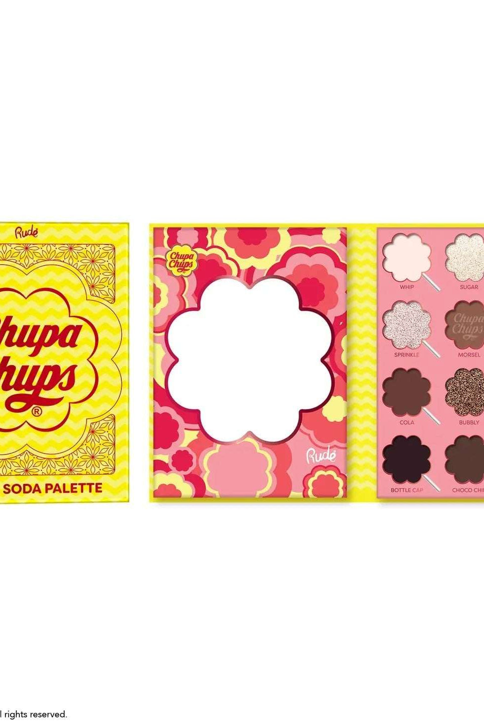 Rude Cosmetics Chupa Chups Cream Soda 12 Colour Palette Eyeshadow by Rude Cosmetics as seen on celebrities
