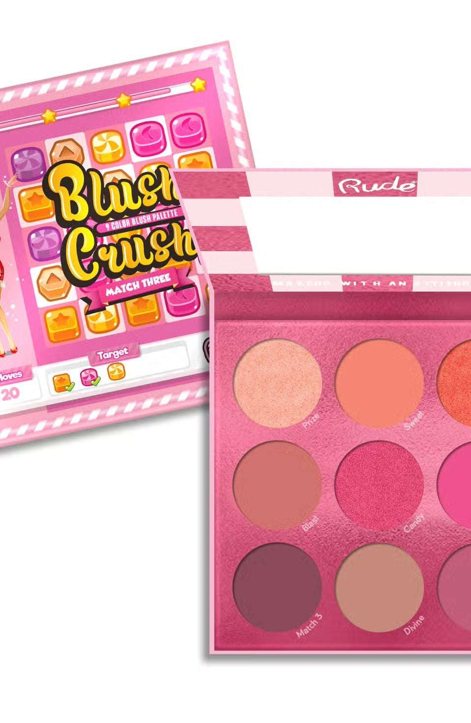 Shop Rude Cosmetics Rude Cosmetics Holiday Cheer Eyeliner & Blush Gift Set Beauty Kit for women – premium loungewear and festival fashion at Spoiled Brat