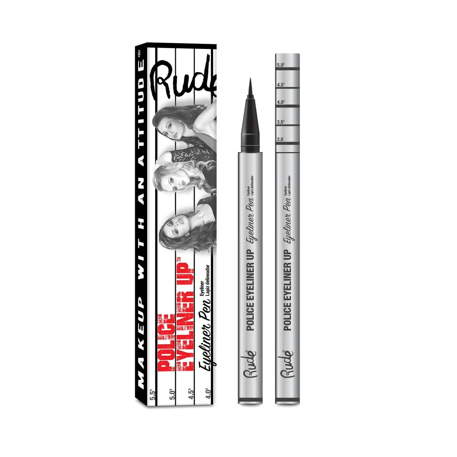Shop Rude Cosmetics Rude Cosmetics Holiday Cheer Eyeliner & Blush Gift Set Beauty Kit for women – premium loungewear and festival fashion at Spoiled Brat