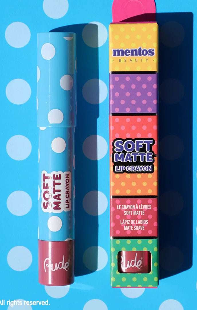 Shop Rude Cosmetics Rude Cosmetics Mentos Soft Matte Lip Crayon Lip Gloss for women – premium loungewear and festival fashion at Spoiled Brat