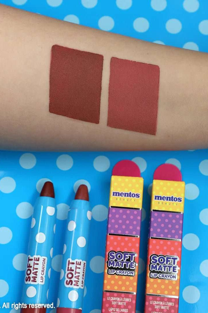 Rude Cosmetics Mentos Soft Matte Lip Crayon Lip Gloss by Rude Cosmetics as seen on celebrities