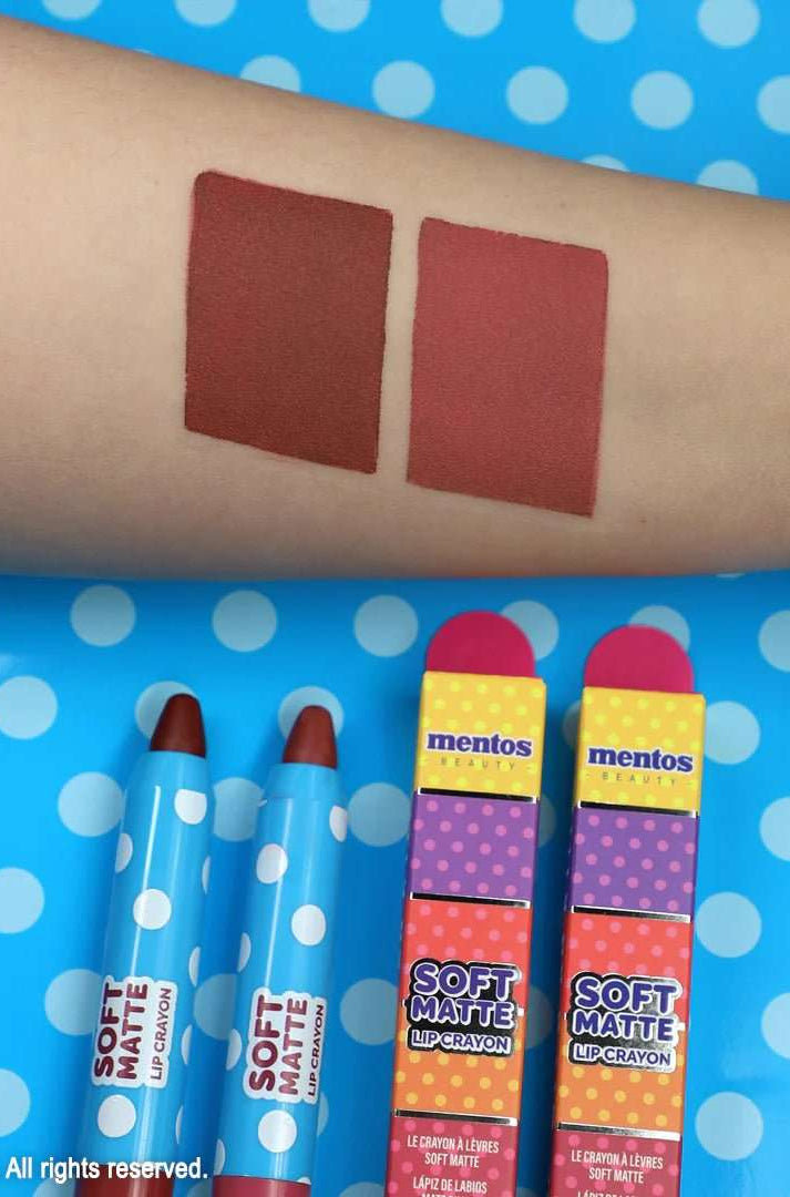 Rude Cosmetics Mentos Soft Matte Lip Crayon Lip Gloss by Rude Cosmetics as seen on celebrities