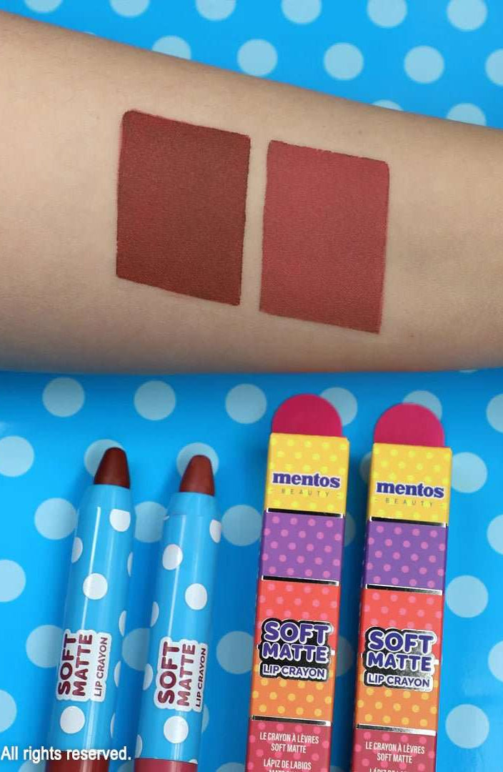 Rude Cosmetics Mentos Soft Matte Lip Crayon Lip Gloss by Rude Cosmetics as seen on celebrities