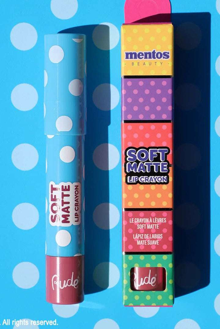 Shop Rude Cosmetics Rude Cosmetics Mentos Soft Matte Lip Crayon Lip Gloss for women – premium loungewear and festival fashion at Spoiled Brat