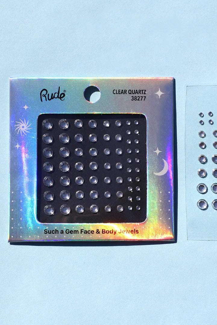Shop Rude Cosmetics Rude Cosmetics Such A Gem Face & Body Jewels Face Tattoo for women – premium loungewear and festival fashion at Spoiled Brat