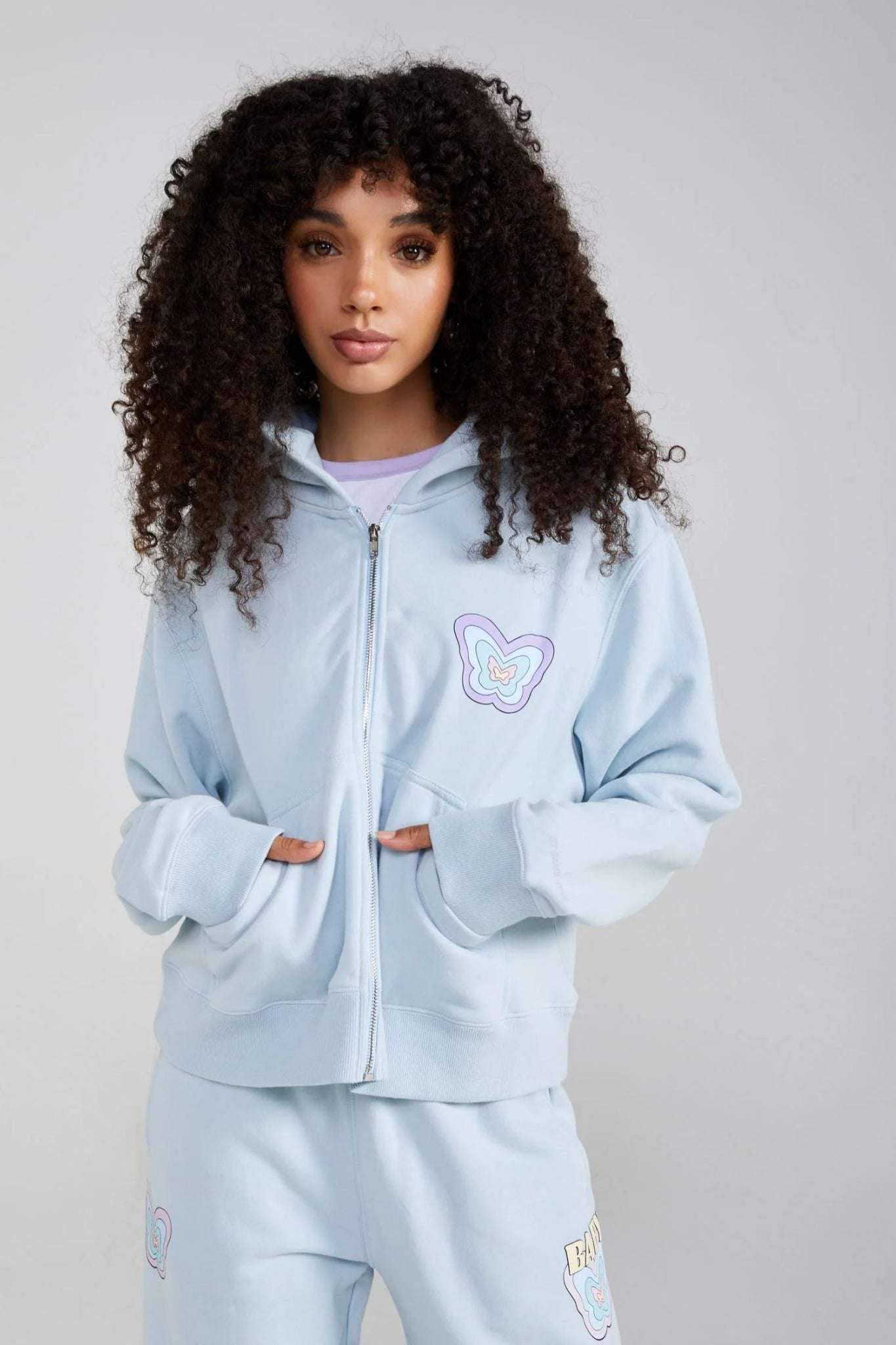 Samii Ryan Baby Zip Up Hoodie Hoodie by Samii Ryan as seen on celebrities