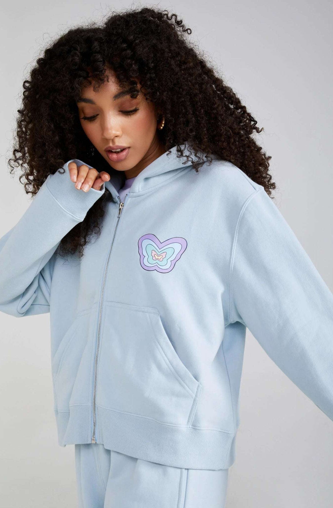 Samii Ryan Baby Zip Up Hoodie Hoodie by Samii Ryan as seen on celebrities