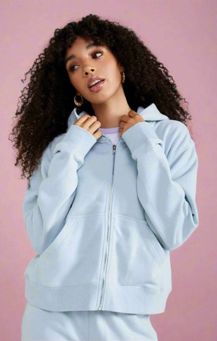 Shop Samii Ryan Samii Ryan Baby Zip Up Hoodie Hoodie for women – premium loungewear and festival fashion at Spoiled Brat