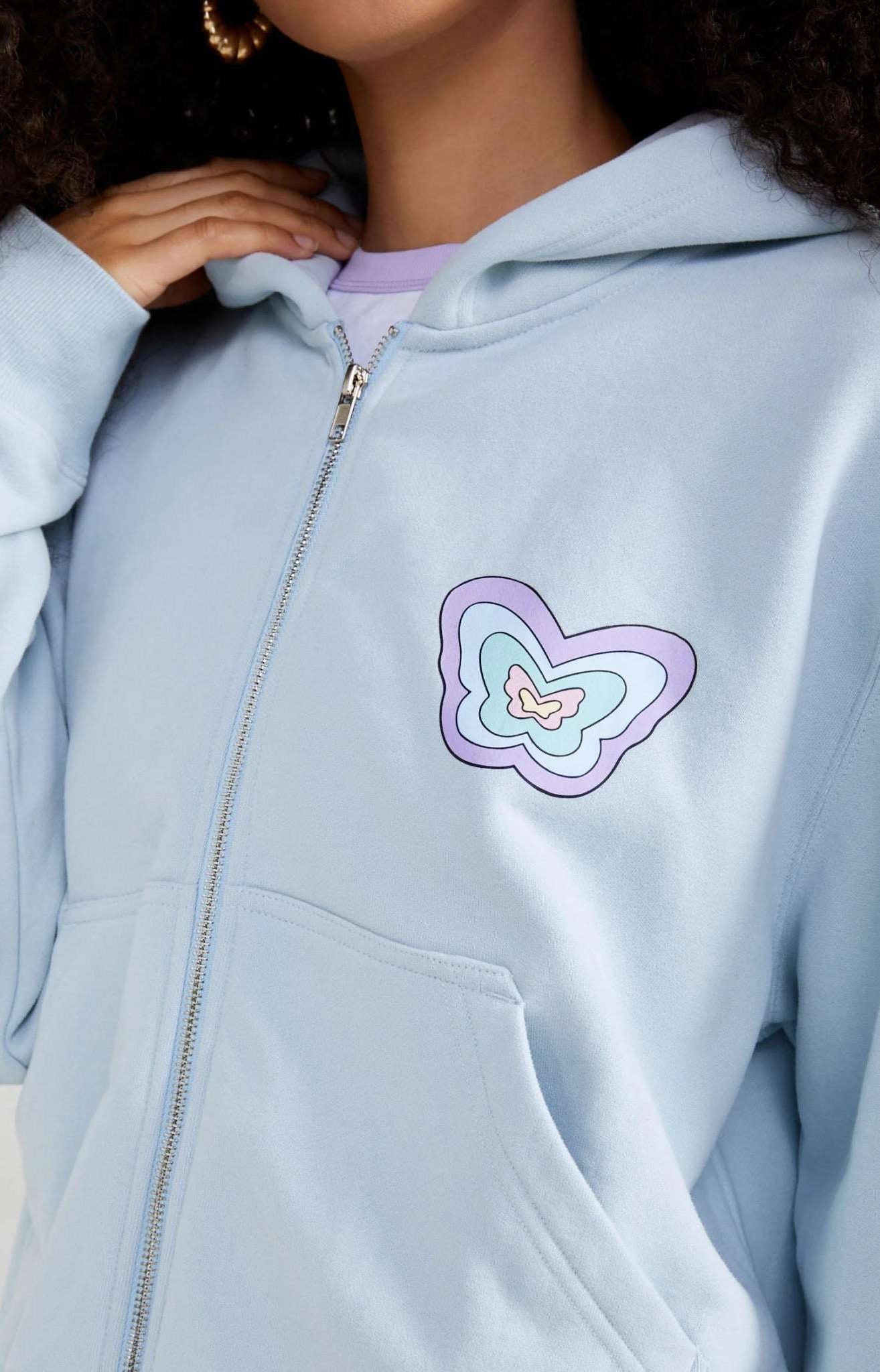 Samii Ryan Baby Zip Up Hoodie Hoodie by Samii Ryan as seen on celebrities