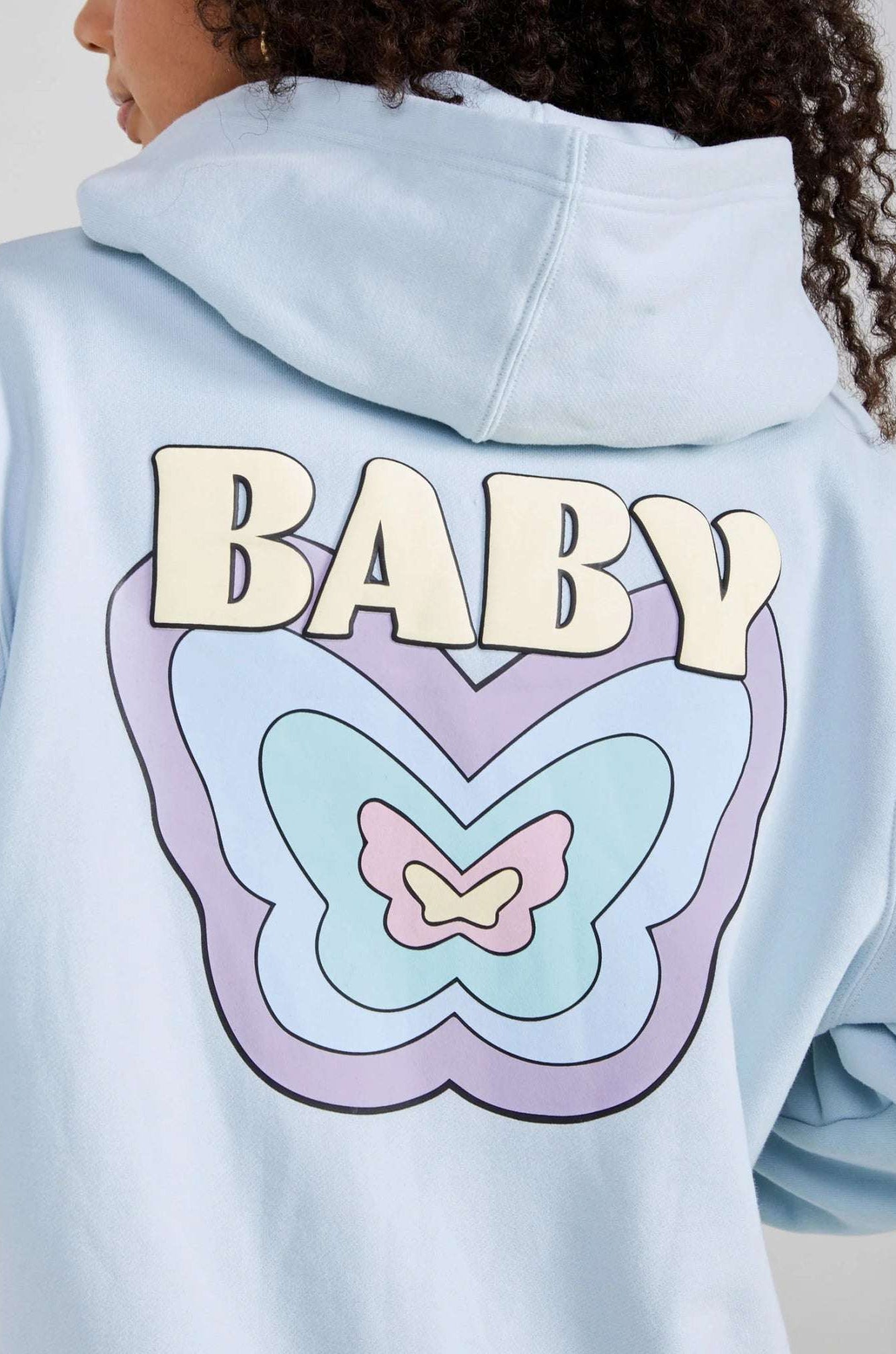 Shop Samii Ryan Samii Ryan Baby Zip Up Hoodie Hoodie for women – premium loungewear and festival fashion at Spoiled Brat