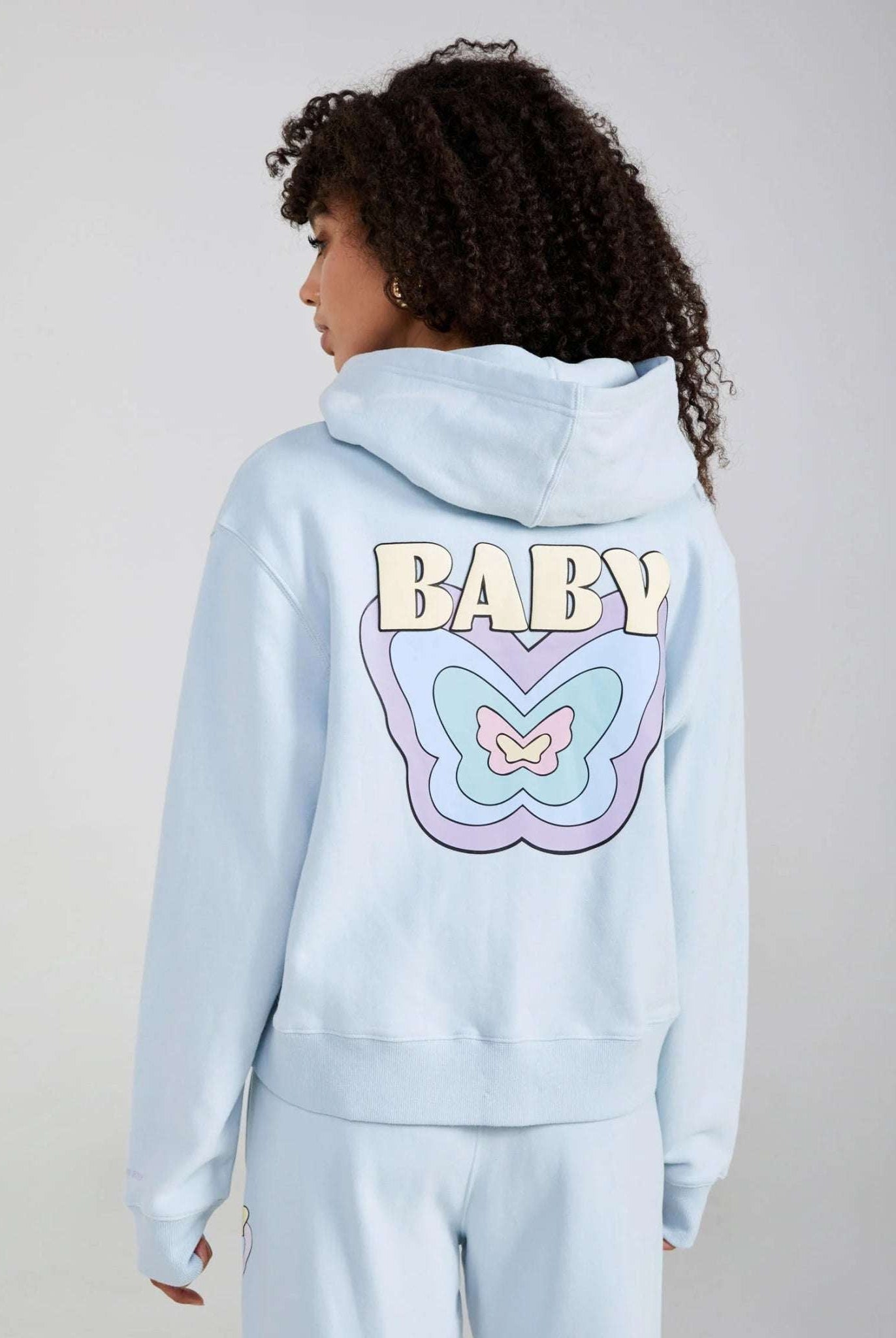 Shop Samii Ryan Samii Ryan Baby Zip Up Hoodie Hoodie for women – premium loungewear and festival fashion at Spoiled Brat