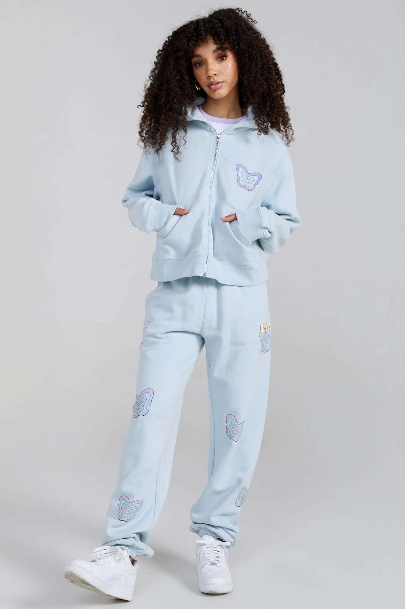 Shop Samii Ryan Samii Ryan Baby Zip Up Hoodie Hoodie for women – premium loungewear and festival fashion at Spoiled Brat