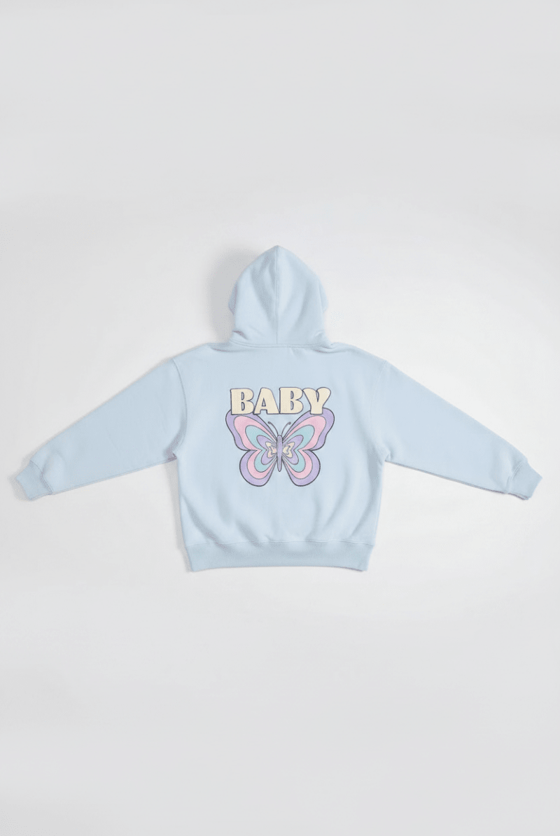 Shop Samii Ryan Samii Ryan Baby Zip Up Hoodie Hoodie for women – premium loungewear and festival fashion at Spoiled Brat