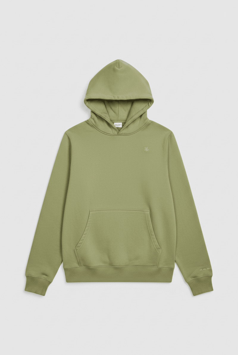 Shop Samii Ryan Samii Ryan Olive Hoodie Hooded Sweatshirt for women – premium loungewear and festival fashion at Spoiled Brat