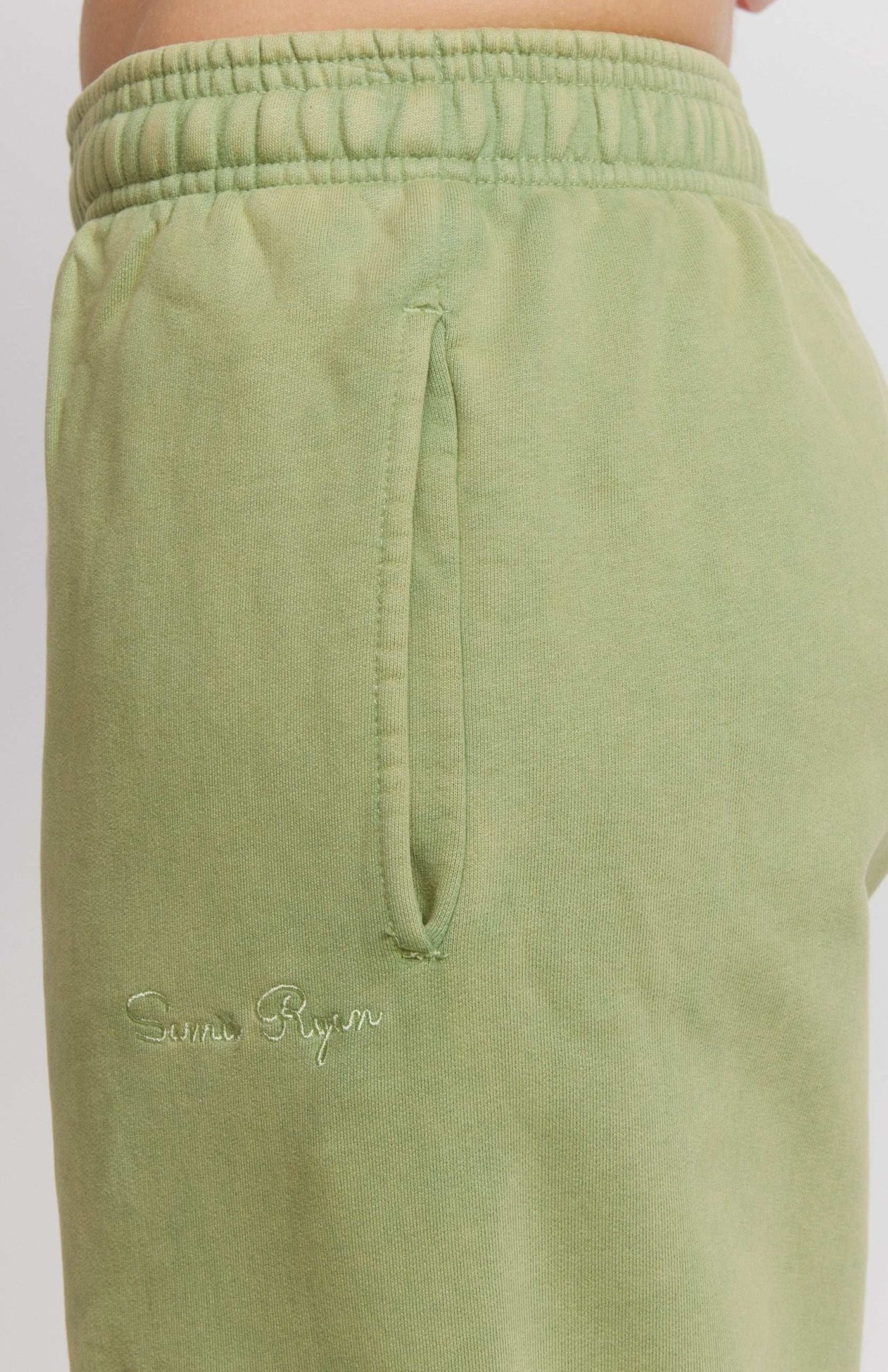 Shop Samii Ryan Samii Ryan Olive Sweatpants Jogger Bottoms for women – premium loungewear and festival fashion at Spoiled Brat