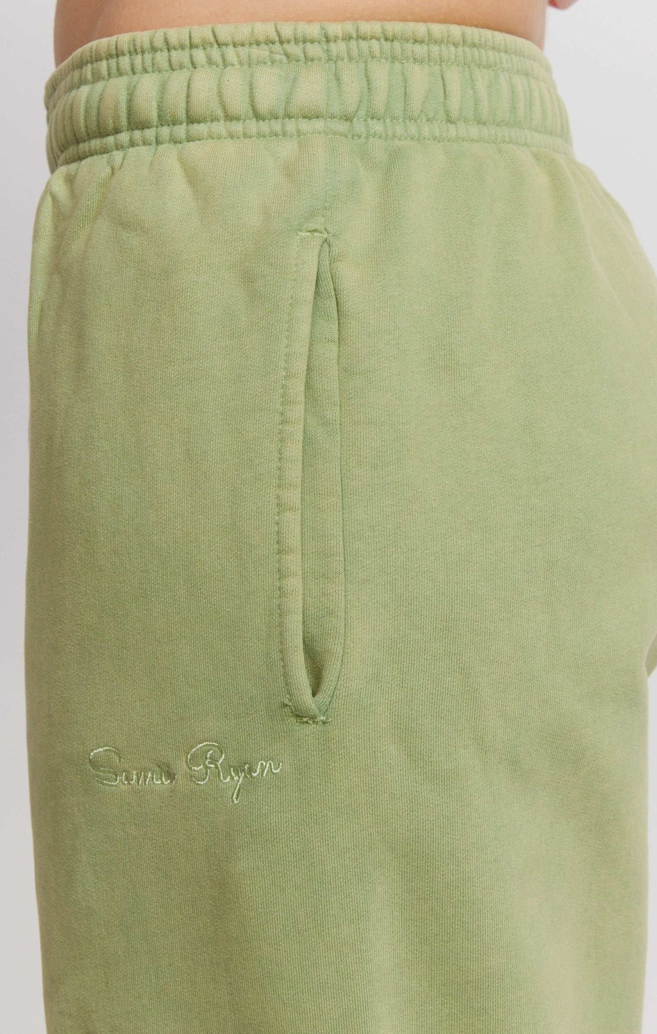 Shop Samii Ryan Samii Ryan Olive Sweatpants Jogger Bottoms for women – premium loungewear and festival fashion at Spoiled Brat