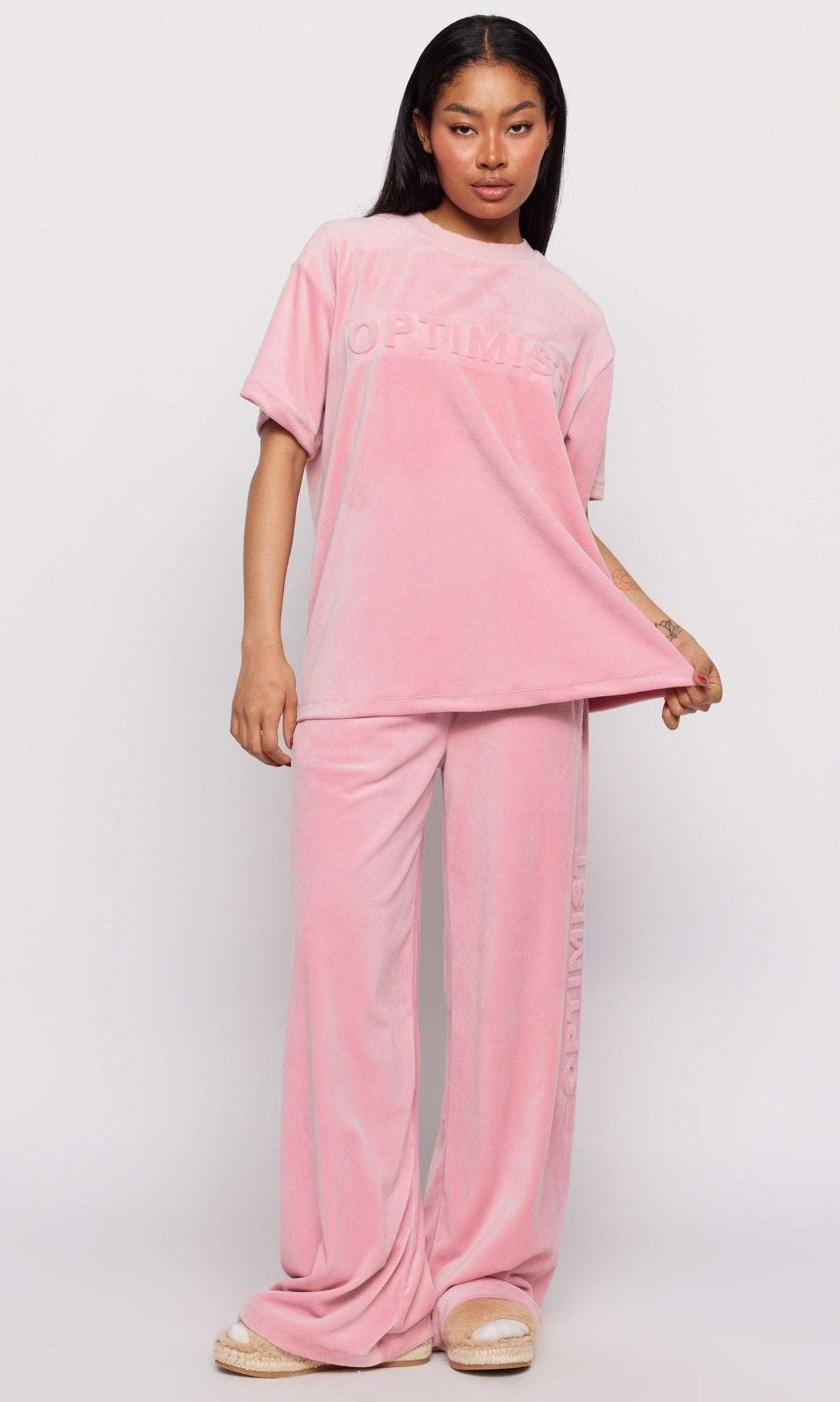 Shop Samii Ryan Samii Ryan Optimist Velour Sweatpants Sweatpants for women – premium loungewear and festival fashion at Spoiled Brat