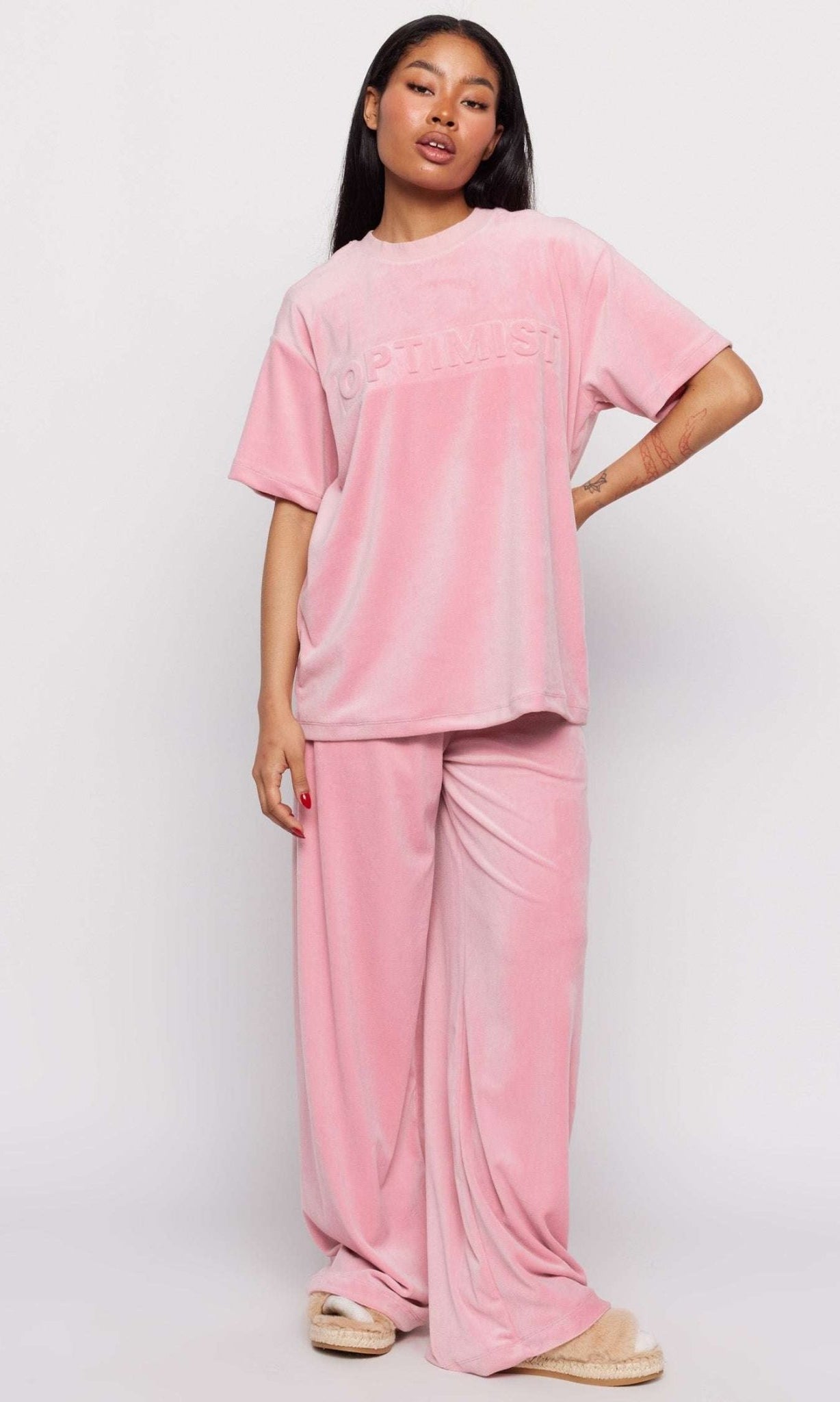 Shop Samii Ryan Samii Ryan Optimist Velour Sweatpants Sweatpants for women – premium loungewear and festival fashion at Spoiled Brat