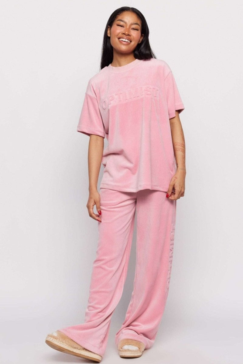 Shop Samii Ryan Samii Ryan Optimist Velour Sweatpants Sweatpants for women – premium loungewear and festival fashion at Spoiled Brat