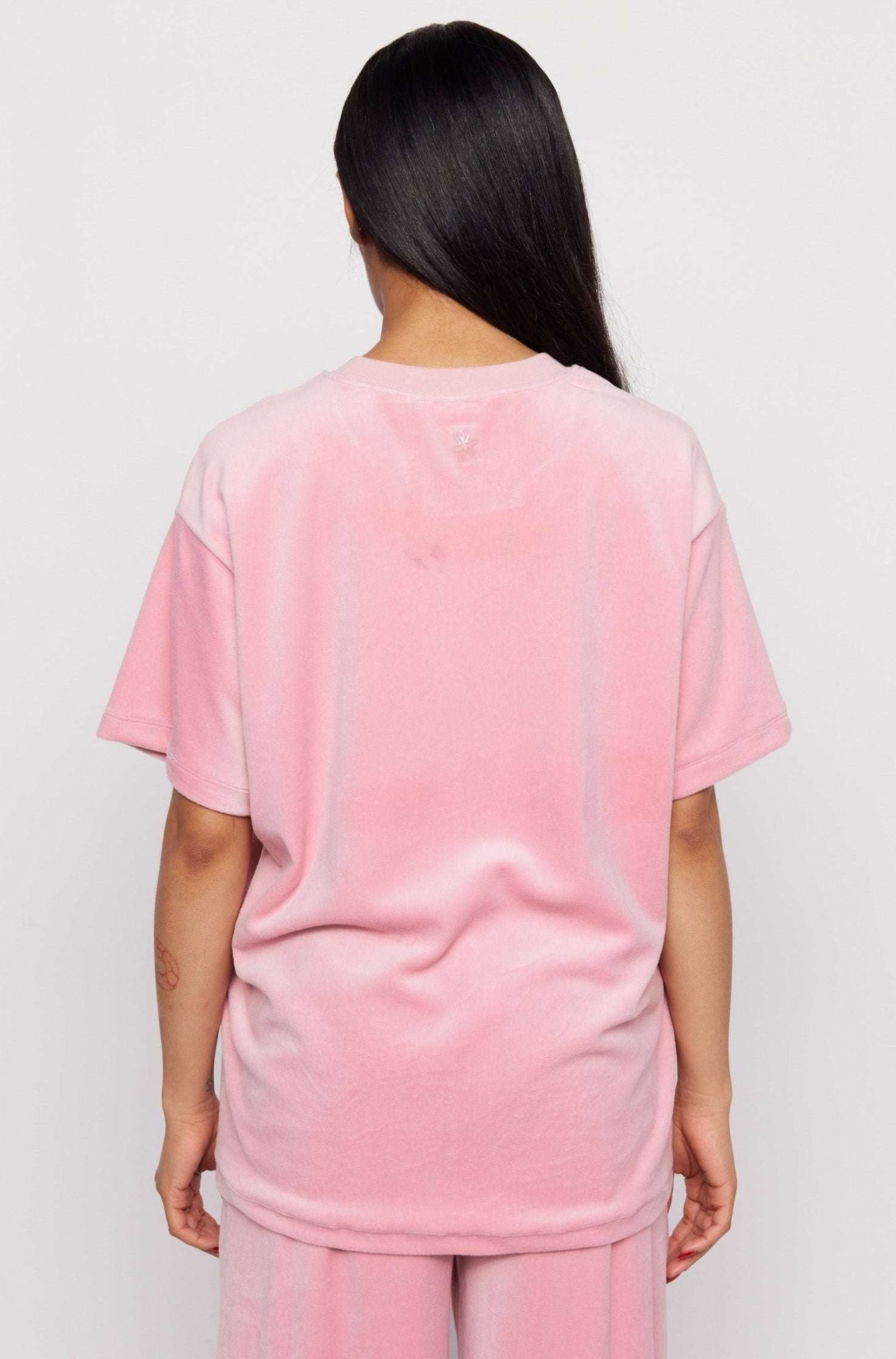 Shop Samii Ryan Samii Ryan Optimist Velour T-Shirt T-Shirts for women – premium loungewear and festival fashion at Spoiled Brat