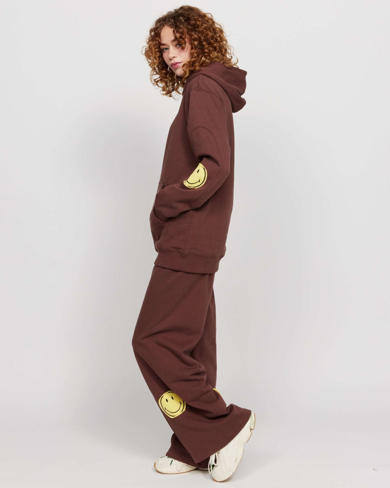 Shop Samii Ryan Samii Ryan Smiley® Oversized Hoodie Hooded Sweatshirt for women – premium loungewear and festival fashion at Spoiled Brat